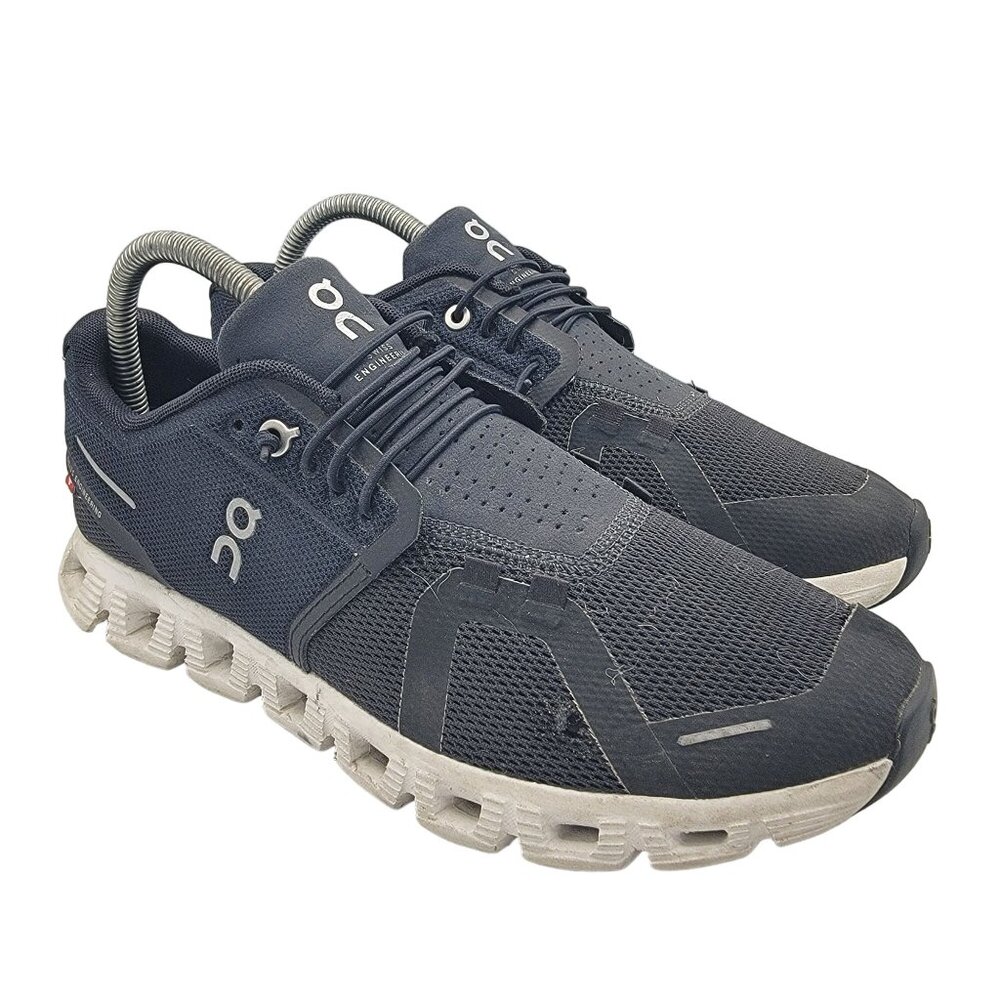 On Cloud 5 Womens 8.5 Black Shoes Athletic Outdoors Walking Lightweight Running